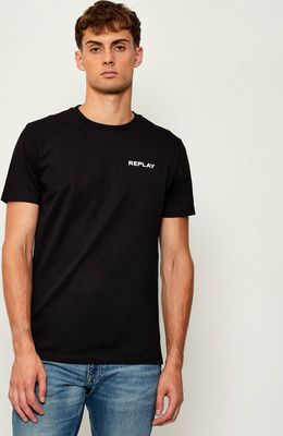 T-shirt męski Replay ze sklepu: Gomez Fashion Store w kategorii: T-shirty męskie - zdjęcie 874714-BD9-10338_RY255M000057098