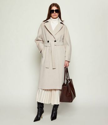 Płaszcz damski casual Marella ze sklepu: Gomez Fashion Store w kategorii: Płaszcze damskie - zdjęcie 874714-BD9-10338_MA255W000016001