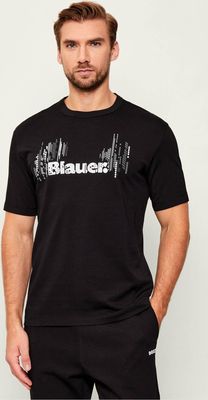 T-shirt męski na wiosnę BLAUER ze sklepu: Gomez Fashion Store w kategorii: T-shirty męskie - zdjęcie 874714-BD9-10338_BF255M000016043