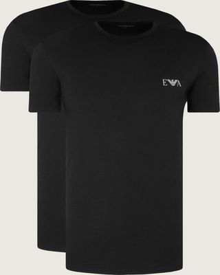 T-shirt męski casualowy Emporio Armani ze sklepu: Gomez Fashion Store w kategorii: T-shirty męskie - zdjęcie 874714-BD9-10338_EB255M000001R20