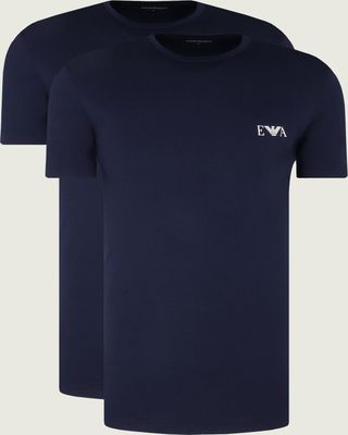 Emporio Armani - T-shirt męski casual ze sklepu: Gomez Fashion Store w kategorii: T-shirty męskie - zdjęcie 874714-BD9-10338_EB255M000001R69