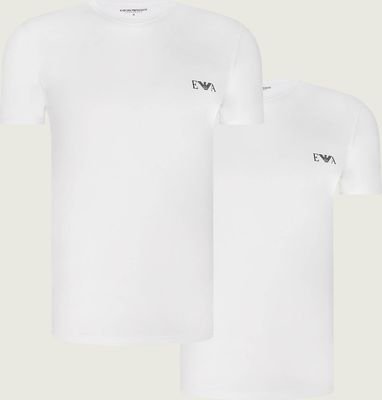 Emporio Armani - T-shirt męski casualowy ze sklepu: Gomez Fashion Store w kategorii: T-shirty męskie - zdjęcie 874714-BD9-10338_EB255M000001R22