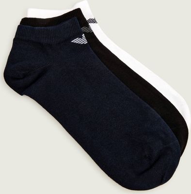 Skarpetki damskie casual gładkie Emporio Armani ze sklepu: Gomez Fashion Store w kategorii: Skarpetki damskie - zdjęcie 874714-BD9-10338_EB255M000004S56