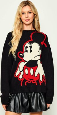 Desigual - Sweter damski na zimę ze sklepu: Gomez Fashion Store w kategorii: Swetry damskie - zdjęcie 874714-BD9-10338_DU255W000105002