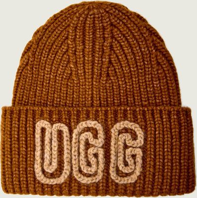 Czapka zimowa damska UGG ze sklepu: Gomez Fashion Store w kategorii: Czapki zimowe damskie - zdjęcie 874714-BD9-10338_UG255W000045323