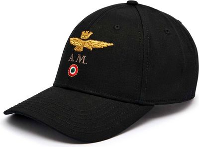 Aeronautica Militare - Czapka z daszkiem męska ze sklepu: Gomez Fashion Store w kategorii: Czapki z daszkiem męskie - zdjęcie 874714-BD9-10338_AM255M000030004