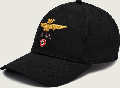 Aeronautica Militare - Czapka z daszkiem męska ze sklepu: Gomez Fashion Store w kategorii: Czapki z daszkiem męskie - zdjęcie 874714-BD9-10338_AM255M000030004