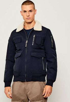 Kurtka męska wiosenna jesienna Aeronautica Militare ze sklepu: Gomez Fashion Store w kategorii: Kurtki męskie - zdjęcie 874714-BD9-10338_AM255M000058374