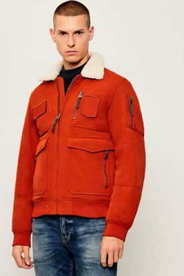 Aeronautica Militare - Kurtka męska jesienna ze sklepu: Gomez Fashion Store w kategorii: Kurtki męskie - zdjęcie 874714-BD9-10338_AM255M000058376