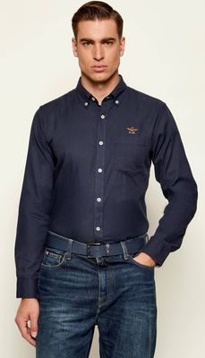 Koszula męska Aeronautica Militare ze sklepu: Gomez Fashion Store w kategorii: Koszule męskie - zdjęcie 874714-BD9-10338_AM255M000061001