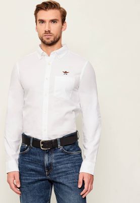 Koszula męska Aeronautica Militare ze sklepu: Gomez Fashion Store w kategorii: Koszule męskie - zdjęcie 874714-BD9-10338_AM255M000061002