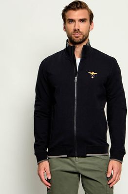Bluza męska casual Aeronautica Militare ze sklepu: Gomez Fashion Store w kategorii: Bluzy męskie - zdjęcie 874714-BD9-10338_AM255M000062004