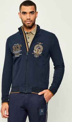 Bluza męska Aeronautica Militare ze sklepu: Gomez Fashion Store w kategorii: Bluzy męskie - zdjęcie 874714-BD9-10338_AM255M000064001