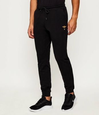 Spodnie męskie w sportowym stylu Aeronautica Militare ze sklepu: Gomez Fashion Store w kategorii: Spodnie męskie - zdjęcie 874714-BD9-10338_AM255M000080004