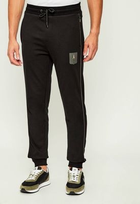 Spodnie męskie w sportowym stylu Aeronautica Militare ze sklepu: Gomez Fashion Store w kategorii: Spodnie męskie - zdjęcie 874714-BD9-10338_AM255M000081004