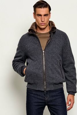 Kurtka męska MooRER ze sklepu: Gomez Fashion Store w kategorii: Kurtki męskie - zdjęcie 874714-BD9-10338_M3255M000001001