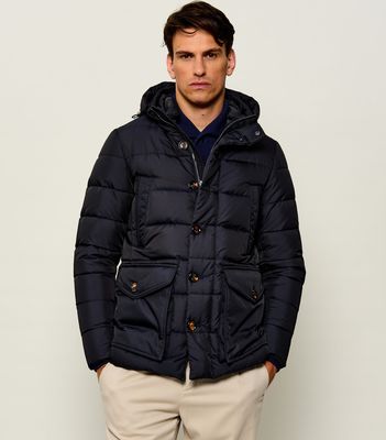 Kurtka męska casual MooRER ze sklepu: Gomez Fashion Store w kategorii: Kurtki męskie - zdjęcie 874714-BD9-10338_M3255M000006006