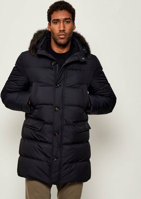 Kurtka męska casual MooRER ze sklepu: Gomez Fashion Store w kategorii: Kurtki męskie - zdjęcie 874714-BD9-10338_M3255M000010006
