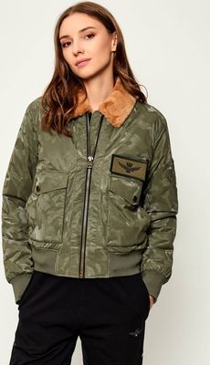 Kurtka damska Aeronautica Militare ze sklepu: Gomez Fashion Store w kategorii: Kurtki damskie - zdjęcie 874714-BD9-10338_AM255W000013405