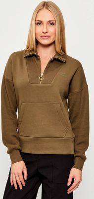 Bluza damska na jesień Aeronautica Militare ze sklepu: Gomez Fashion Store w kategorii: Bluzy damskie - zdjęcie 874714-BD9-10338_AM255W000015405