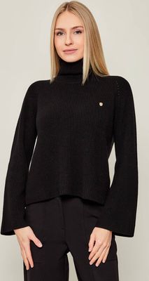 Sweter damski na zimę Aeronautica Militare ze sklepu: Gomez Fashion Store w kategorii: Swetry damskie - zdjęcie 874714-BD9-10338_AM255W000022136
