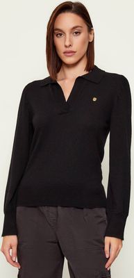 Sweter damski zimowy Aeronautica Militare ze sklepu: Gomez Fashion Store w kategorii: Swetry damskie - zdjęcie 874714-BD9-10338_AM255W000023136