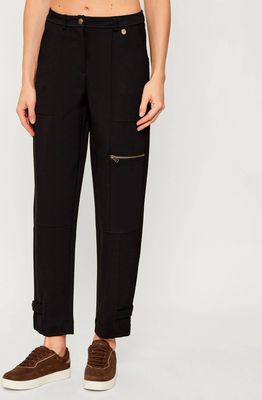 Aeronautica Militare - Spodnie damskie w sportowym stylu ze sklepu: Gomez Fashion Store w kategorii: Spodnie damskie - zdjęcie 874714-BD9-10338_AM255W000027136