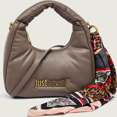 Torebka hobo elegancki Just Cavalli ze sklepu: Gomez Fashion Store w kategorii: Torebki hobo - zdjęcie 874714-BD9-10338_CA255W000021024