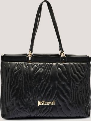 Shopper bag elegancka Just Cavalli ze sklepu: Gomez Fashion Store w kategorii: Torby Shopper bag - zdjęcie 874714-BD9-10338_CA255W000030899