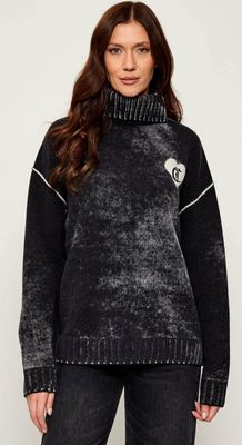 Sweter damski Just Cavalli ze sklepu: Gomez Fashion Store w kategorii: Swetry damskie - zdjęcie 874714-BD9-10338_CA255W000053899