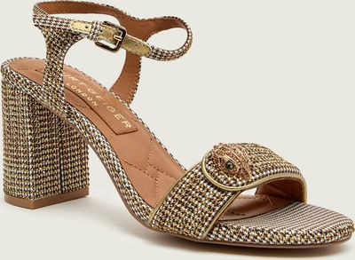 Kurt Geiger - Sandały damskie na lato ze sklepu: Gomez Fashion Store w kategorii: Sandały damskie - zdjęcie 874714-BD9-10338_KG255W000105013