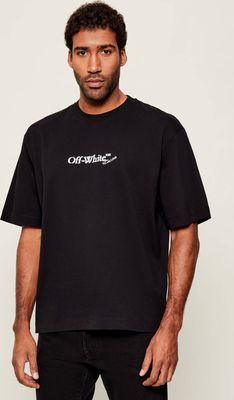 Off White - T-shirt męski młodzieżowy ze sklepu: Gomez Fashion Store w kategorii: T-shirty męskie - zdjęcie 874714-BD9-10338_OF255M000019006