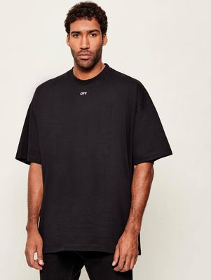 T-shirt męski na lato Off-White ze sklepu: Gomez Fashion Store w kategorii: T-shirty męskie - zdjęcie 874714-BD9-10338_OF255M000009006