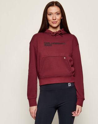 Karl Lagerfeld Jeans - Bluza damska jesienna w stylu młodzieżowym ze sklepu: Gomez Fashion Store w kategorii: Bluzy damskie - zdjęcie 874714-BD9-10338_KJ255W000002084