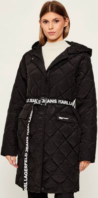 Kurtka damska casualowa na jesień Karl Lagerfeld Jeans ze sklepu: Gomez Fashion Store w kategorii: Kurtki damskie - zdjęcie 874714-BD9-10338_KJ255W000006002