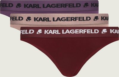 Majtki damskie casual Karl Lagerfeld ze sklepu: Gomez Fashion Store w kategorii: Majtki damskie - zdjęcie 874714-BD9-10338_KL255W000052D96