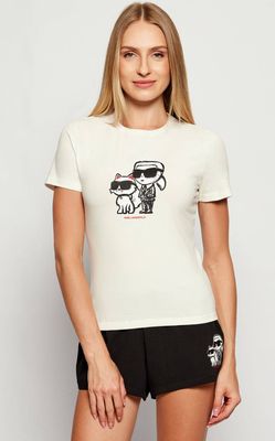 Karl Lagerfeld - Piżama ze sklepu: Gomez Fashion Store w kategorii: Piżamy damskie - zdjęcie 874714-BD9-10338_KL255W000060C48