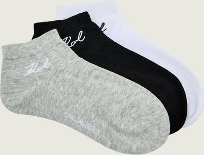 Skarpetki damskie casual Karl Lagerfeld ze sklepu: Gomez Fashion Store w kategorii: Skarpetki damskie - zdjęcie 874714-BD9-10338_KL255W000073828