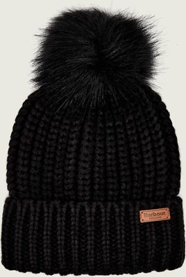 Czapka zimowa damska Barbour ze sklepu: Gomez Fashion Store w kategorii: Czapki zimowe damskie - zdjęcie 874714-BD9-10338_UR255W000036006