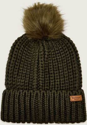 Czapka zimowa damska Barbour ze sklepu: Gomez Fashion Store w kategorii: Czapki zimowe damskie - zdjęcie 874714-BD9-10338_UR255W000037002