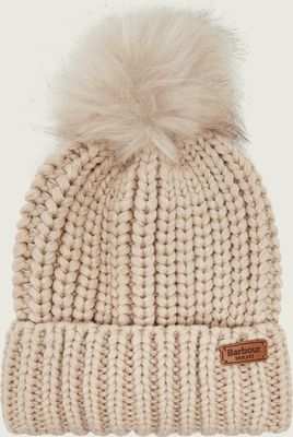 Barbour - Czapka zimowa damska ze sklepu: Gomez Fashion Store w kategorii: Czapki zimowe damskie - zdjęcie 874714-BD9-10338_UR255W000038020