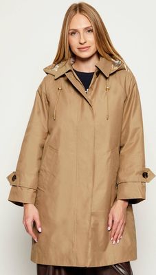 Barbour - Płaszcz damski na jesień casualowy ze sklepu: Gomez Fashion Store w kategorii: Płaszcze damskie - zdjęcie 874714-BD9-10338_UR255W000076038