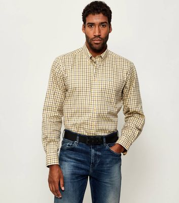 Koszula męska z klasycznym kołnierzykiem Barbour ze sklepu: Gomez Fashion Store w kategorii: Koszule męskie - zdjęcie 874714-BD9-10338_UR255M000009048