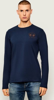 T-shirt męski La Martina ze sklepu: Gomez Fashion Store w kategorii: T-shirty męskie - zdjęcie 874714-BD9-10338_LR255M000014717