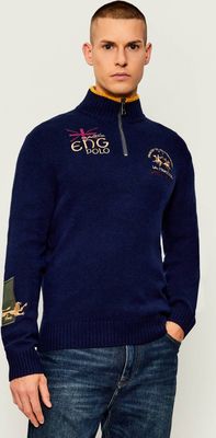 Sweter męski La Martina ze sklepu: Gomez Fashion Store w kategorii: Swetry męskie - zdjęcie 874714-BD9-10338_LR255M000019717