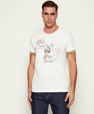 T-shirt męski Dsquared2 ze sklepu: Gomez Fashion Store w kategorii: T-shirty męskie - zdjęcie 874714-BD9-10338_DQ255M000048961