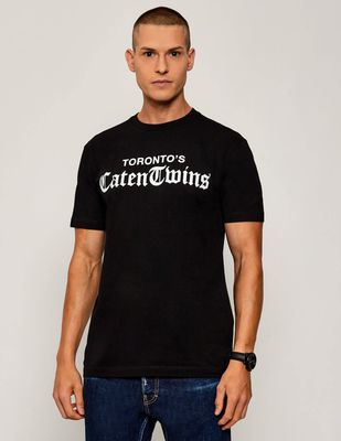 T-shirt męski na wiosnę Dsquared2 ze sklepu: Gomez Fashion Store w kategorii: T-shirty męskie - zdjęcie 874714-BD9-10338_DQ255M000055900