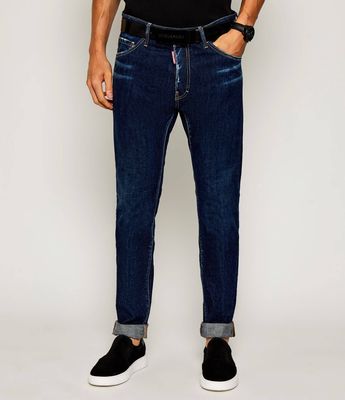 Jeansy męskie Dsquared2 ze sklepu: Gomez Fashion Store w kategorii: Jeansy męskie - zdjęcie 874714-BD9-10338_DQ255M000046470