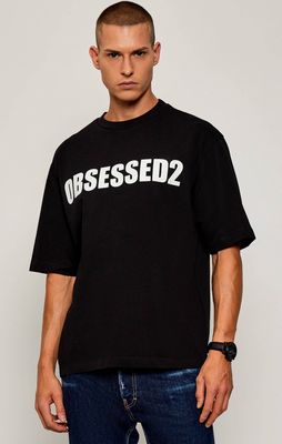 T-shirt męski młodzieżowy Dsquared2 ze sklepu: Gomez Fashion Store w kategorii: T-shirty męskie - zdjęcie 874714-BD9-10338_DQ255M000057900