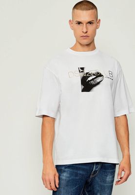 T-shirt męski na wiosnę Dsquared2 ze sklepu: Gomez Fashion Store w kategorii: T-shirty męskie - zdjęcie 874714-BD9-10338_DQ255M000061100